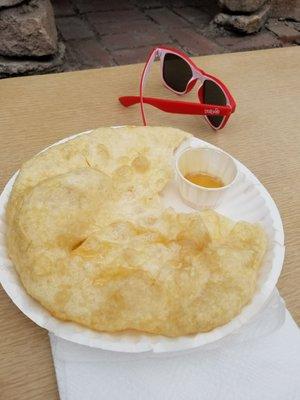 Fry bread with honey yum