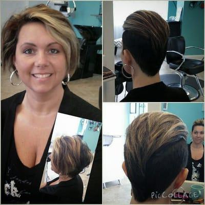 Scarlett Johansson inspired cut by Tammi Lee