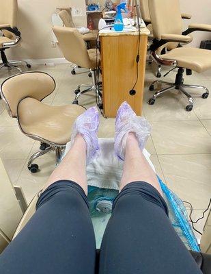 First time trying paraffin wax