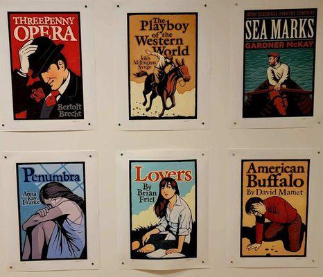 WNY Book Arts Center,  Irish Classical Posters Retrospective