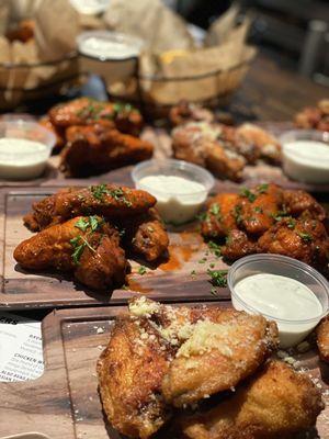 Wingman Wednesday... 1/2 off wings and beer.