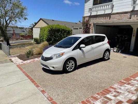 2014 Nissan Versa Note, diagnosed by Michael at APS Automotive.