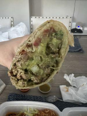 Carne Asada Burrito