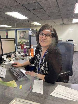 Carla, Account Clerk. She has outstanding Customer Service. Thank you Carla. Julie A