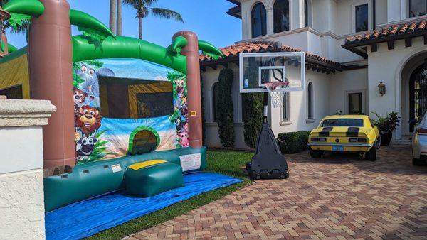 Front Yard Bounce House