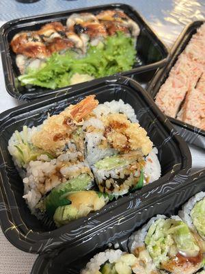 Free Tempura Roll when you spend more than 50