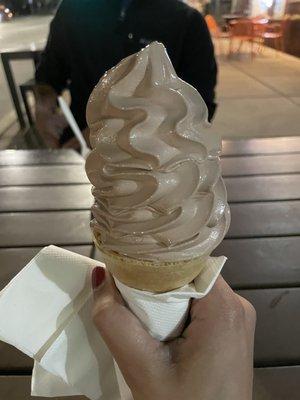 Chocolate soft serve