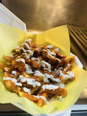 Buffalo chicken fries