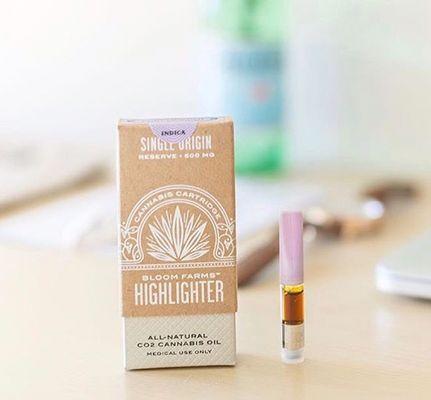 Bloom Farms CO2 cannabis oil cartridge!