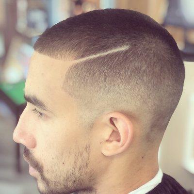 Mid fade and hard part