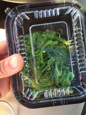 Yummy seaweed salad