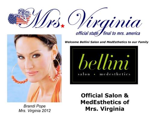 THe official Salon and Medspa of Mrs. Virginia 2012