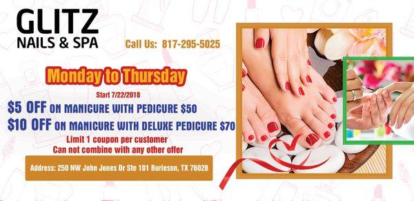 Special from Glitz Nails & Spa