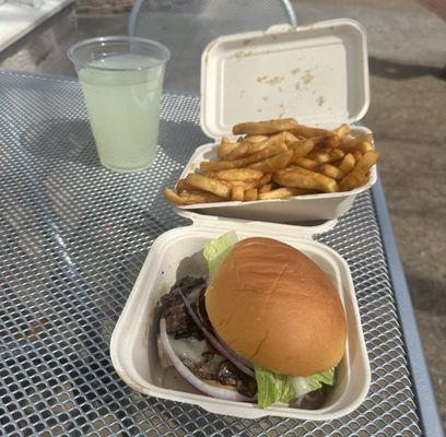 Mushroom Truffle Burger