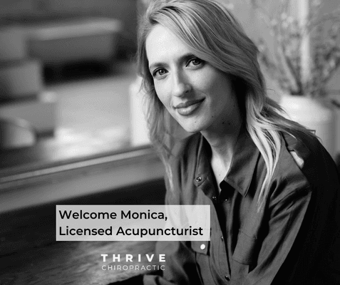 Licensed Acupuncturist, Monica Helland, treats a variety on conditions, both physical and mental, as part of Thrive's wholistic approach.