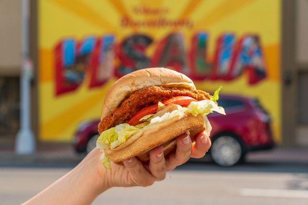 Fried Chicken Burger