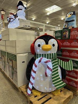 Fun penguin decoration