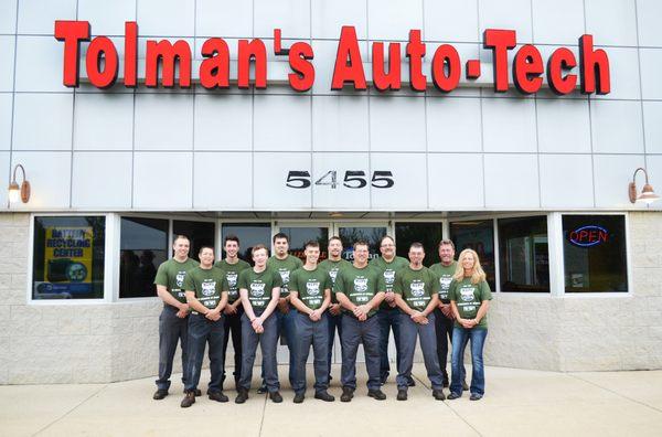 Meet the group behind the repairs! For an oil change, suspension work, or even a set of new tires, call us today!