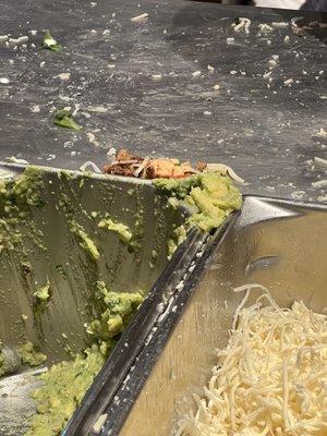 Oh don't worry surely it didn't drop IN the guac.....