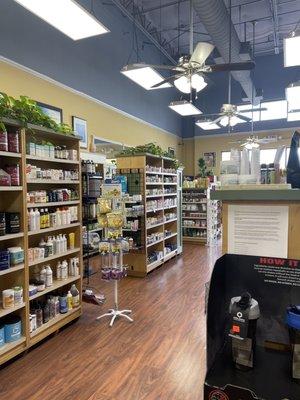 Inside Store - Vitamins and Supplements