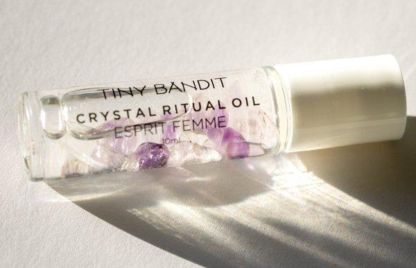 Esprit Femme Crystal Ritual Oil. Plant based perfume oil.