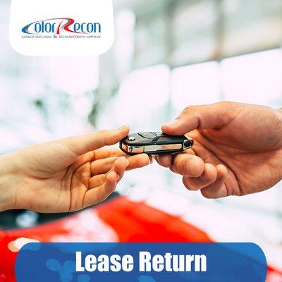 Lease returns can be costly, let us help you save money at Color Recon. Call to learn more.