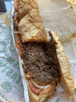 Baja Chipotle Steak and Cheese