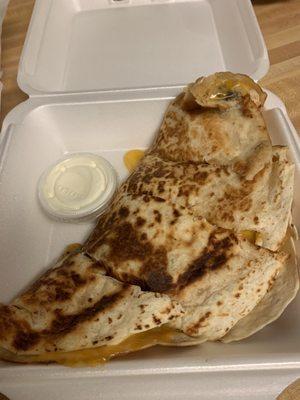 Big 12" Chicken Quesadilla