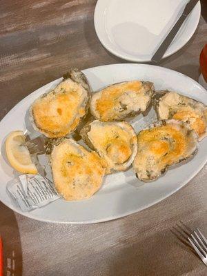 Oyster Roast Appetizer (wouldn't order again)