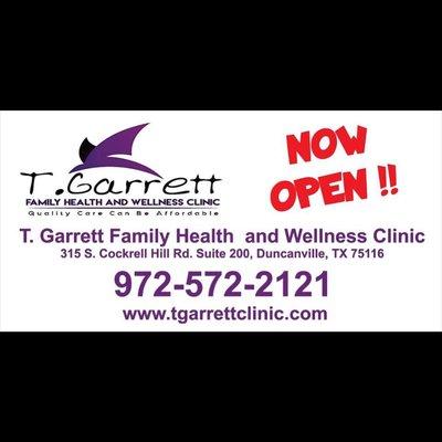 T. Garrett Family Health and Wellness Clinic