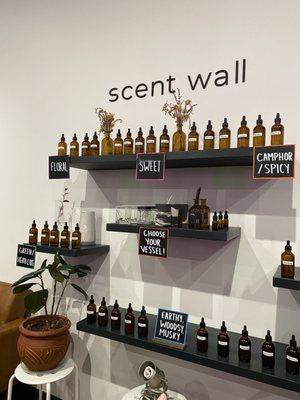 Scent wall