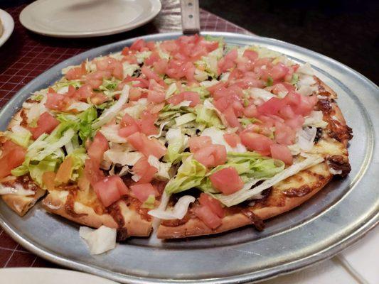 BLT pizza