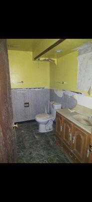 Before bathroom remodel