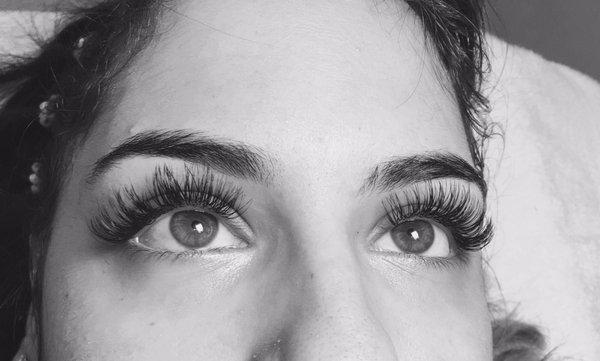 Volume lashes by kellie