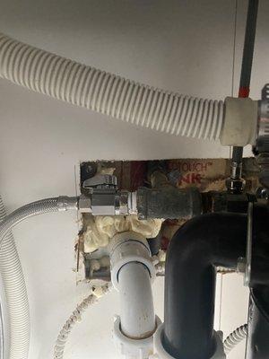 A simple part was replaced. No need to replace The whole pipe like another company claimed.