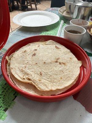 Tortillas de maíz