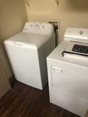 New washer