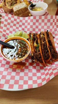 Birria Tacos plate