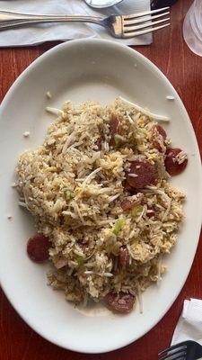 63. Chinese Sausage & Shrimp Fired Rice