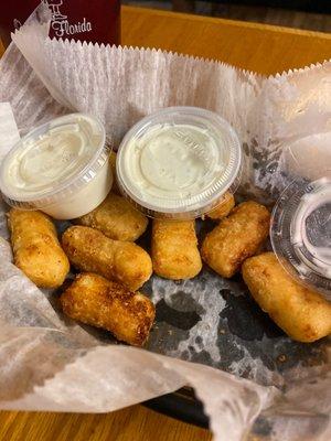 Fried Mac and cheese- Oh, Lord!