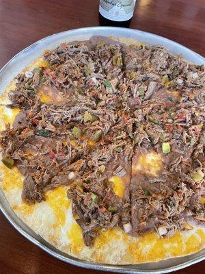 Mexican Pizza w/beef! If you don't know, now you know!