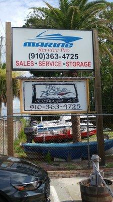 Marine Service Pro - Full Line Suzuki Dealer & Repair Shop.
 The Tackle Box- Full Line Tackle Shop & New Fresh Seafood Market.