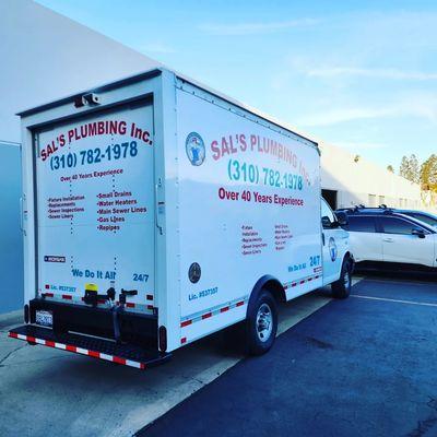 Box Truck Vinyl Lettering