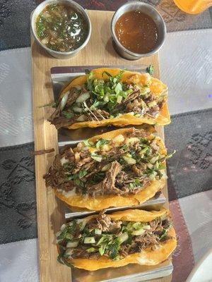 Birria tacos