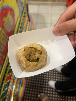 Live pani puri