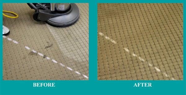 The Carpet Solutions - Utah Carpet Cleaning Professionals - Before and After