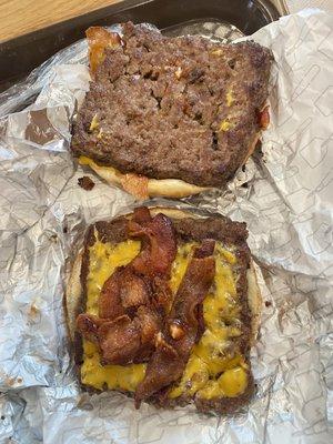 The Baconator is a pretty good burger