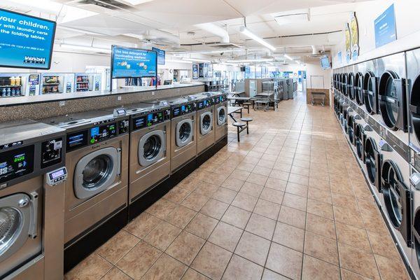 Lots of washers and dryers!