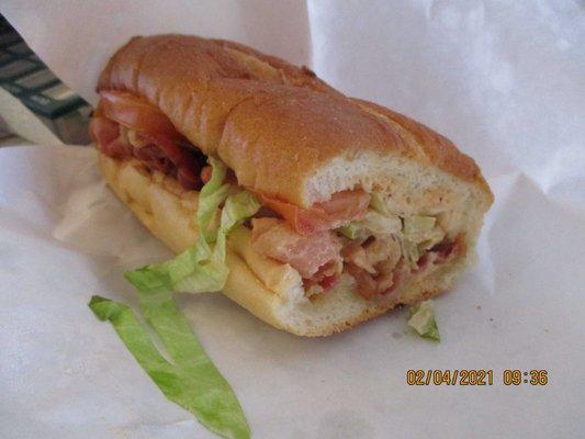 Mama's Famous Subs: The other half of my BLT.