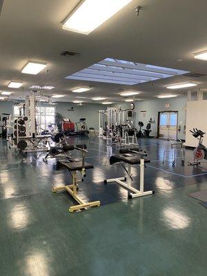 Gym area